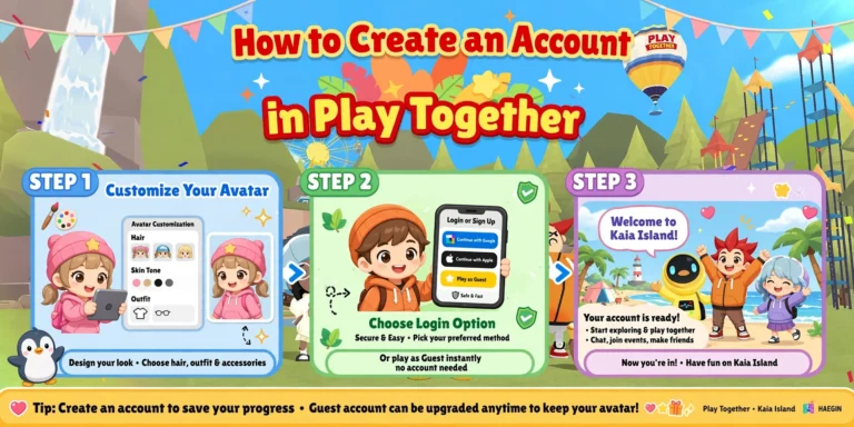How to Create an Account in Play Together: Easy Beginner Guide